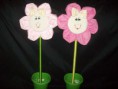flor de tecido